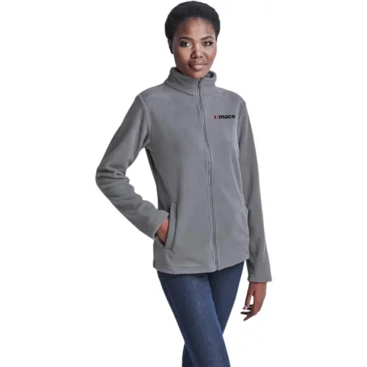 Ladies Yukon Micro Fleece Grey Main
